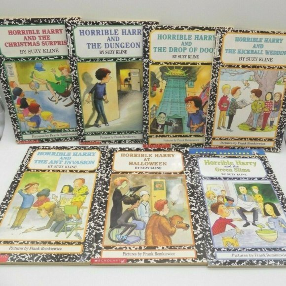Horrible Harry Book Lot of 7 Suzy Kline Scholastic Paperbacks Kids Chapter Books